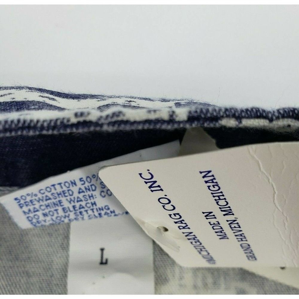 Michigan Rag Company Lighthouse Vest Blue Denim - Picture 5 of 12